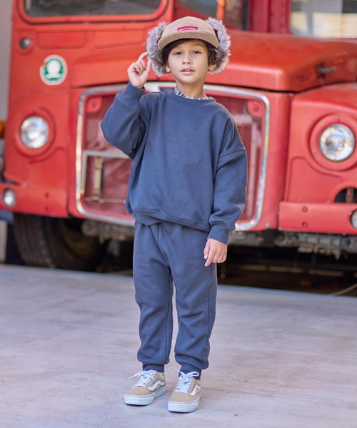 BOKU HA TANOSII（ボク　ハ　タノシイ）の「【BOKU HA TANOSII】KIDSフライトキャップ（キャップ・キッズ・ブラウン/キナリ・54）」の13枚目の写真