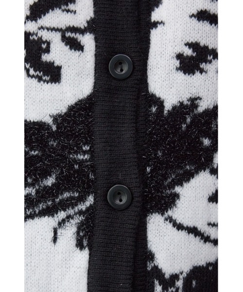 セール】2WAY花柄ジャガードカーディガン（カーディガン/ボレロ