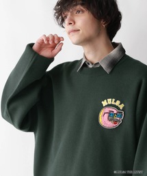 MULGA | 【MULGA THE LIFE】コラボ/イラストサガラワッペンニット(ニット/セーター)