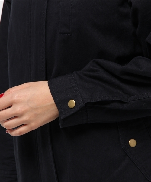 one after another NICE CLAUP（ワンアフターアナザーナイスクラップ）の「【ナイスクラップ】ファー付中綿ドルマンブルゾン（ブルゾン・レディース・カーキ/ネイビー/ベージュ・FREE）」の8枚目の写真