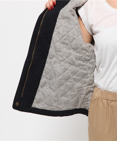 one after another NICE CLAUP（ワンアフターアナザーナイスクラップ）の「【ナイスクラップ】ファー付中綿ドルマンブルゾン（ブルゾン・レディース・カーキ/ネイビー/ベージュ・FREE）」の11枚目の写真