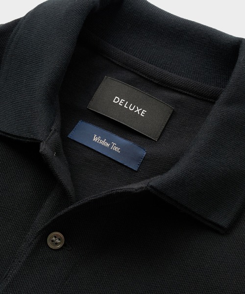新品同様！Mauro Ottaviani 黒ポロシャツ46サイズ　ブラック セール】DELUXE x WT POLO（ポロシャツ）｜DELUXE（デラックス