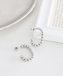 【ステンレス】メタルボールピアス 322947