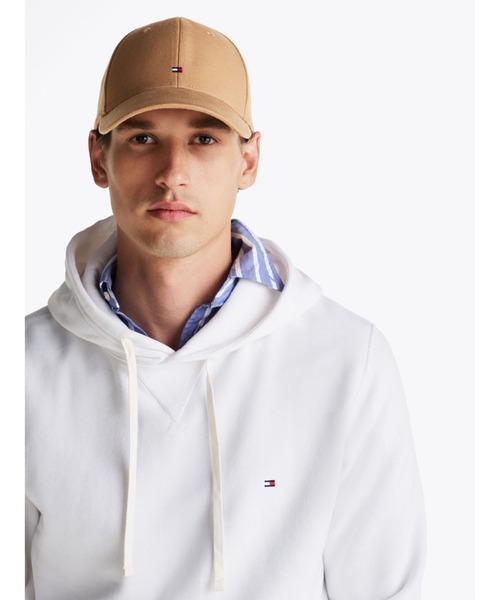 TOMMY HILFIGER（トミーヒルフィガー）の「フラッグコットン6パネルキャップ（キャップ・メンズ・ブルー/レッド系その他2/ベージュ/ブラウン・FREE）」の14枚目の写真