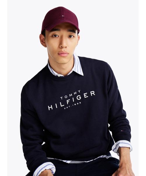 TOMMY HILFIGER（トミーヒルフィガー）の「フラッグコットン6パネルキャップ（キャップ・メンズ・ブルー/レッド系その他2/ベージュ/ブラウン・FREE）」の11枚目の写真