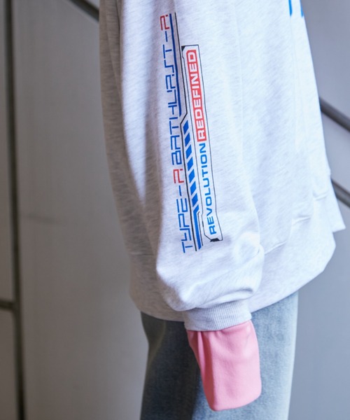 Auntie Rosa Holiday(アンティローザホリデー)の「スポンサーロゴレーシングスウェット(Tシャツ/カットソー・レディース・チャコールグレー/ナチュラル・FREE)」の22枚目の写真