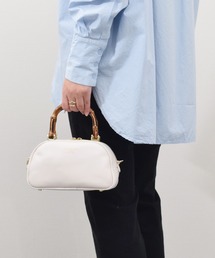 CHRISTIAN VILLA | 【CHRISTIAN VILLA】バンブーハンドルミニバッグ(Q56407)(ハンドバッグ)