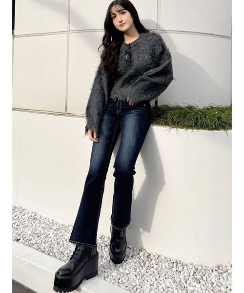 GYDA（ジェイダ）の「WEB限定！モヘアタッチシャギーショート