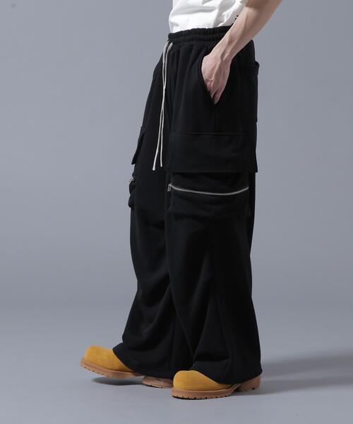WEB&DEPOT限定】DankeSchon/ダンケシェーン/SWEAT W-POCKET CARGO