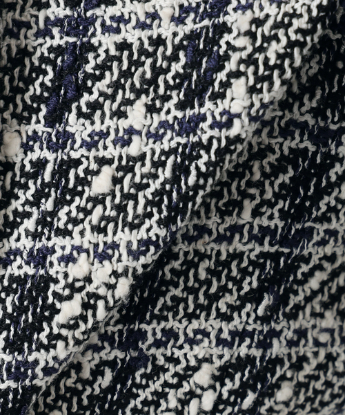 CINOH （チノ）Black Formal Tweed ジャケット BKJK-007（ノーカラージャケット）｜CINOH（チノ）