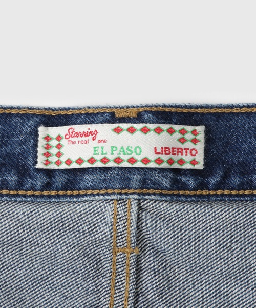 ADAM ET ROPE'(アダムエロペ)の「【LIBERT/リベルト】EL PASO(デニムパンツ・メンズ・サックスブルー/ブルー系その他4/スミクロ・28/30/32)」の7枚目の写真