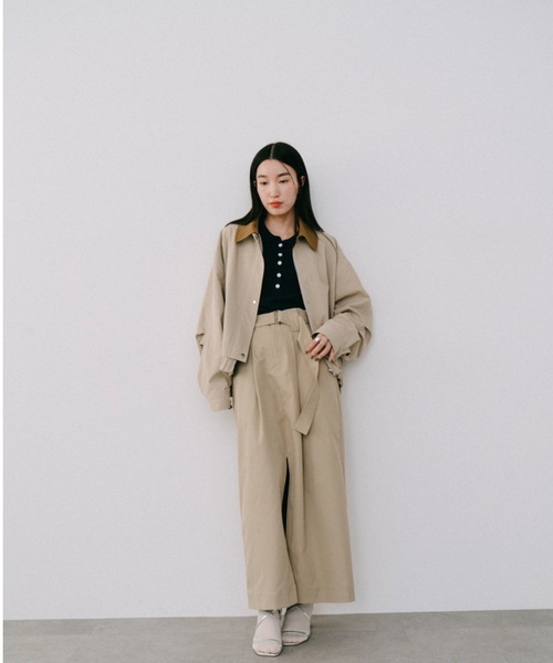 DRWCYS(ドロシーズ)の「フロントボタンレイヤードニット(ニット/セーター・レディース・ネイビー/グレー・FREE)」の19枚目の写真