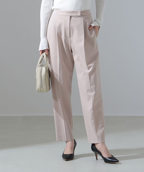 Demi-Luxe BEAMS(デミルクス ビームス)の「2WAYストレッチ タックパンツ(その他パンツ・レディース・ピンク/グレー・36/38)」の21枚目の写真