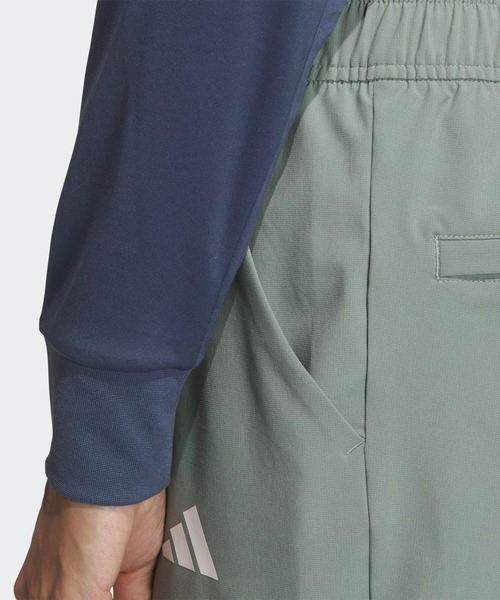 adidas(アディダス)の「ストレッチウーブン クロップパンツ / アディダス adidas(スウェットパンツ・レディース・グリーン/ブラック・MEDIUM/X-LARGE/X-SMALL/SMALL/LARGE/XX-LARGE)」の7枚目の写真