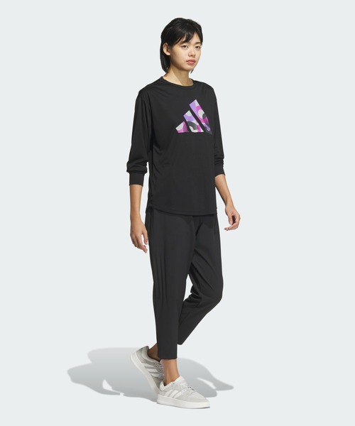 可愛い★adidas Essentials クロップド スウェット&パンツ 上下 adidas アディダス スウェット 上下 レディース セットアップ