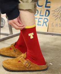 ANONYMOUSISM（アノニマスイズム）の「ANONYMOUSISM/アノニマスイズム C BT COLLEGE ロゴ 靴下（ソックス/靴下）」