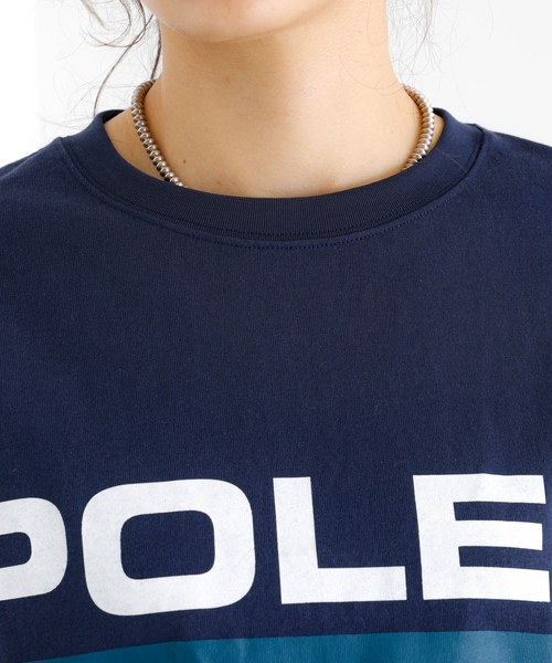 POLeR(ポーラー)の「【POLeR/ポーラー】TEAMS RELAX L/S/チームロゴ/リラックスTシャツ(Tシャツ/カットソー・メンズ・ネイビー/ホワイト・M/L)」の17枚目の写真