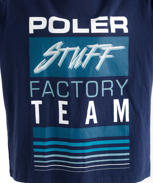 【POLeR/ポーラー】TEAMS RELAX LOGO/ロングスリーブ/チーム POLeR tシャツ 「POLeR/ポーラー」TEAMS RELAX L/S/チームロゴ