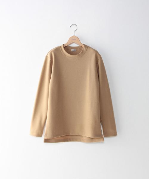 Steven Alan（スティーブンアラン）の「＜steven alan＞ WOOL PURL RASCHEL CN/ｶｯﾄｿｰ（Tシャツ/カットソー・メンズ・ダークグレー/ブラウン・X-LARGE/MEDIUM/SMALL/LARGE）」の2枚目の写真