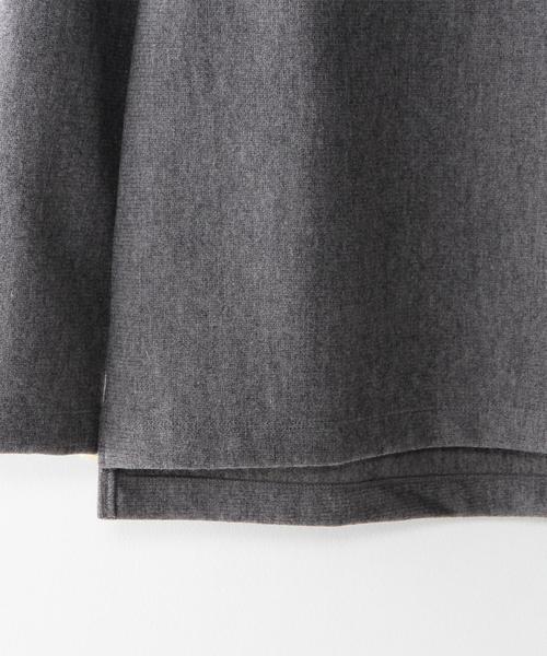 Steven Alan（スティーブンアラン）の「＜steven alan＞ WOOL PURL RASCHEL CN/ｶｯﾄｿｰ（Tシャツ/カットソー・メンズ・ダークグレー/ブラウン・X-LARGE/MEDIUM/SMALL/LARGE）」の6枚目の写真