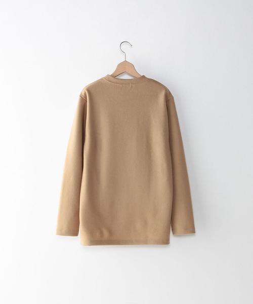 Steven Alan（スティーブンアラン）の「＜steven alan＞ WOOL PURL RASCHEL CN/ｶｯﾄｿｰ（Tシャツ/カットソー・メンズ・ダークグレー/ブラウン・X-LARGE/MEDIUM/SMALL/LARGE）」の8枚目の写真