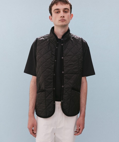 LAVENHAM(ラベンハム)の「Lightweight Mickfield Mens / ライトウェイト ミックフィールド メンズ(ベスト・メンズ・ダークブラック/ブラック/ネイビー・XL/L/M/S/XS/XXL)」の1枚目の写真
