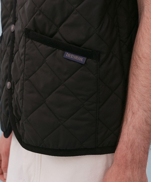 LAVENHAM(ラベンハム)の「Lightweight Mickfield Mens / ライトウェイト ミックフィールド メンズ(ベスト・メンズ・ダークブラック/ブラック/ネイビー・XL/L/M/S/XS/XXL)」の8枚目の写真