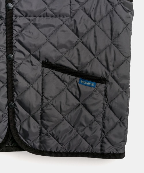LAVENHAM(ラベンハム)の「Lightweight Mickfield Mens / ライトウェイト ミックフィールド メンズ(ベスト・メンズ・ダークブラック/ブラック/ネイビー・XL/L/M/S/XS/XXL)」の15枚目の写真