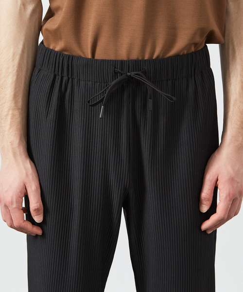 AH ABAHOUSE（エーエイチアバハウス）の「【AH ABAHOUSE/セットアップ対応】プリーツ イージー スラックス パンツ（その他パンツ・メンズ・ブラック/グレイッシュベージュ/チャコールグレー・46/48）」の7枚目の写真