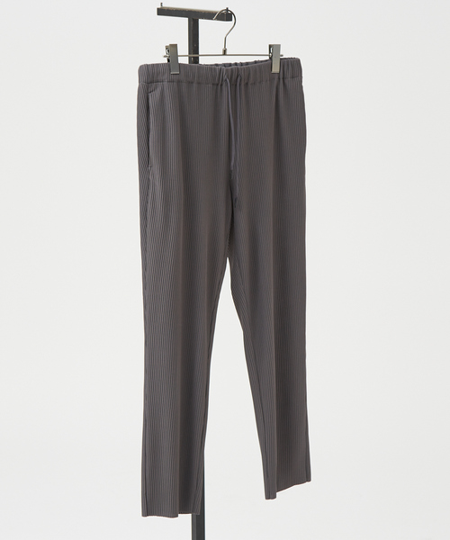 AH ABAHOUSE（エーエイチアバハウス）の「【AH ABAHOUSE/セットアップ対応】プリーツ イージー スラックス パンツ（その他パンツ・メンズ・ブラック/グレイッシュベージュ/チャコールグレー・46/48）」の14枚目の写真