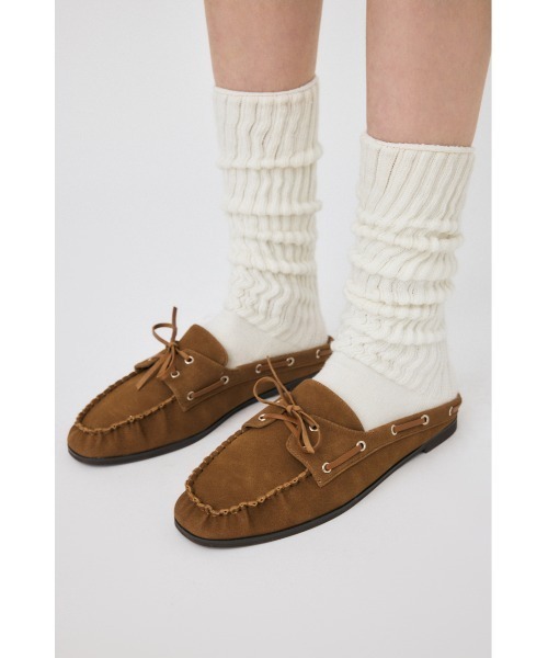 セール】MOCCASIN スライド（モカシン/デッキシューズ）｜MOUSSY