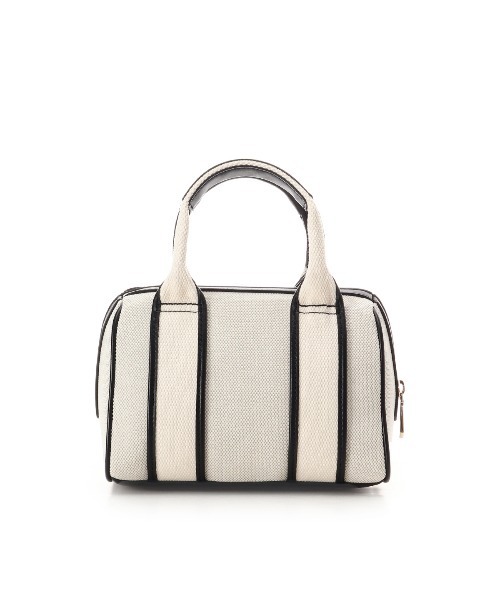 SAMANTHAVEGA(サマンサベガ)の「ロゴテープミニボストンバッグ(ボストンバッグ・レディース・ライトブルー/オフホワイト/ブラック/ピンク・FREE)」の8枚目の写真