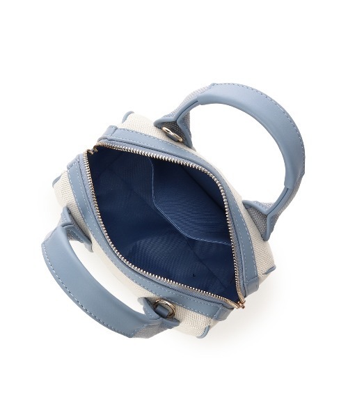 SAMANTHAVEGA(サマンサベガ)の「ロゴテープミニボストンバッグ(ボストンバッグ・レディース・ライトブルー/オフホワイト/ブラック/ピンク・FREE)」の21枚目の写真