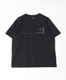 ティゴラ TIGORA グラフィック半袖T 富士山等高線