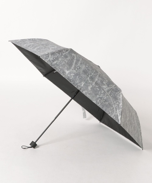 Waterfront(ウォーターフロント)の「ZENTENKOU 反射 折 55cm ドリッピング 全天候傘 晴雨兼用傘 日傘 雨傘(折りたたみ傘・レディース・ネイビー/グレー/グリーン・FREE)」の12枚目の写真