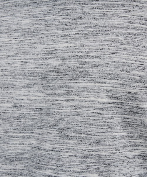 HIDEAWAYS NICOLE（ハイダウェイニコル）の「メランジスムース５分袖Tシャツ（Tシャツ/カットソー・メンズ・トップグレー/サックスブルー/ネイビー/ブラック・MEDIUM/LARGE/X-LARGE）」の15枚目の写真