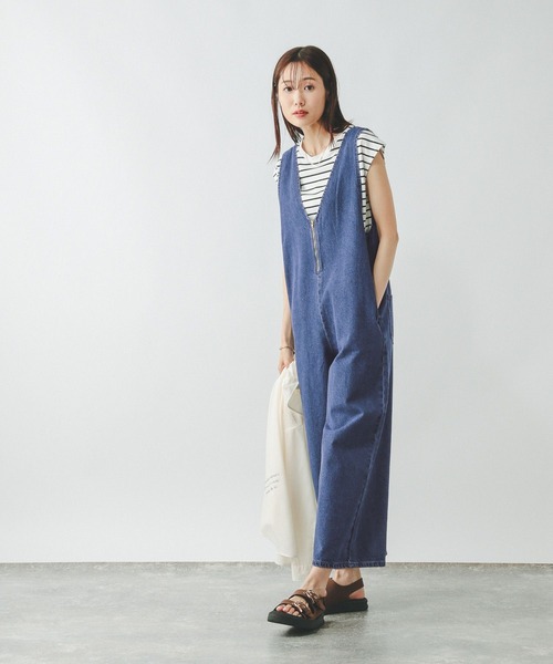 GLOBAL WORK（グローバルワーク）の「GOODデニムサロペット