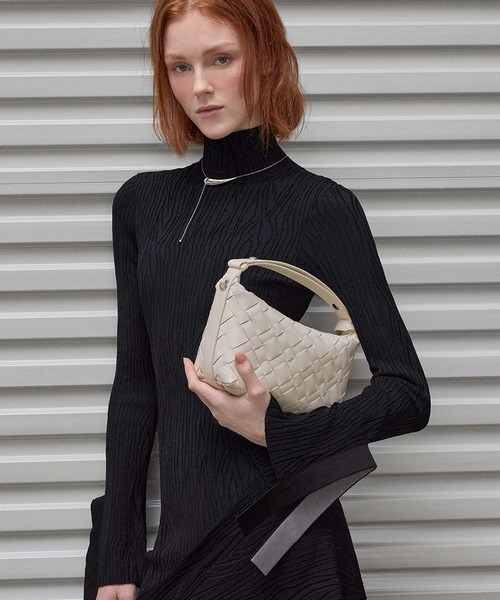 Ivette イヴェット ウーブンショルダーバッグ（ショルダーバッグ