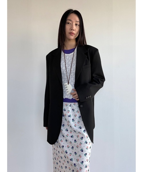 Didot.showroom（ディドット ショールーム）の「【DIDOT.】リンクルノースリーブブラウス（タンクトップ・レディース・アイボリー/ブラック/スカイブルー/ベージュ・FREE）」の11枚目の写真