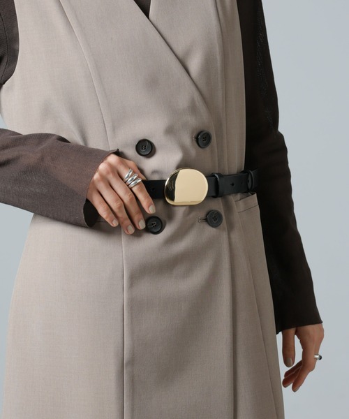 JAMIRAY（ジャミレイ）の「JAMIRAY/BEAN BELT（ベルト・レディース・ゴールド・FREE）」の3枚目の写真