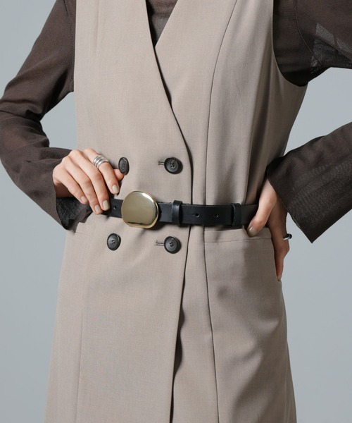 JAMIRAY（ジャミレイ）の「JAMIRAY/BEAN BELT（ベルト・レディース・ゴールド・FREE）」の4枚目の写真