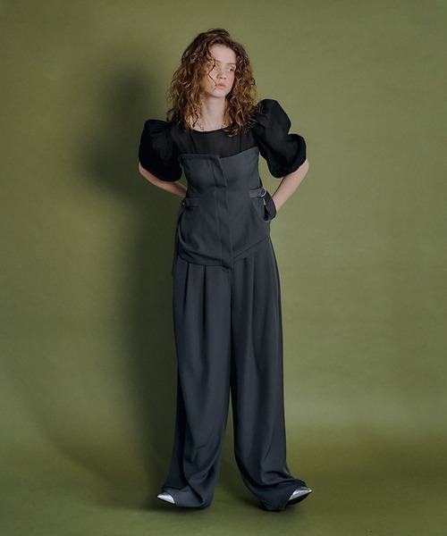 スーツ・フォーマル・ドレス et.UNiVER separated pants combination separated pants combination（パンツドレス）｜et.UNiVER（エト
