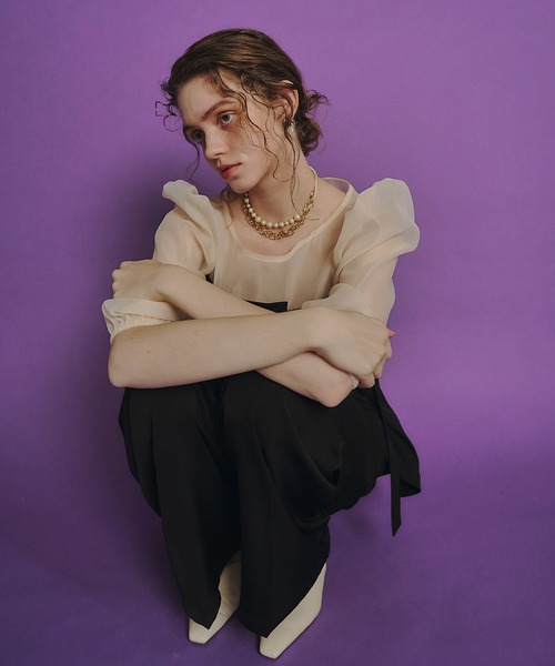 【et.UNiVER】separated pants combination et.UNiVER（エトユニベール）の「separated pants combination（パンツ