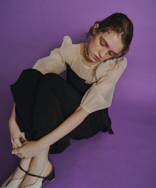 スーツ・フォーマル・ドレス et.UNiVER separated pants combination separated pants combination（パンツドレス）｜et.UNiVER（エト