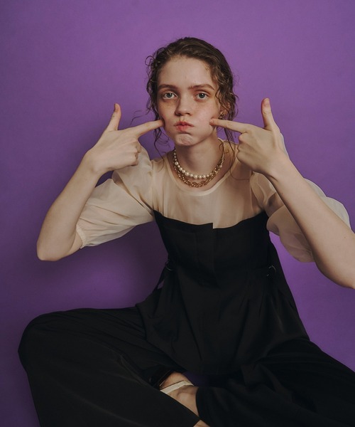 et.UNiVER（エトユニベール）の「separated pants combination