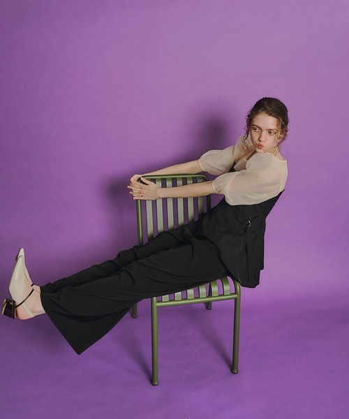 et.UNiVER（エトユニベール）の「separated pants combination（パンツ