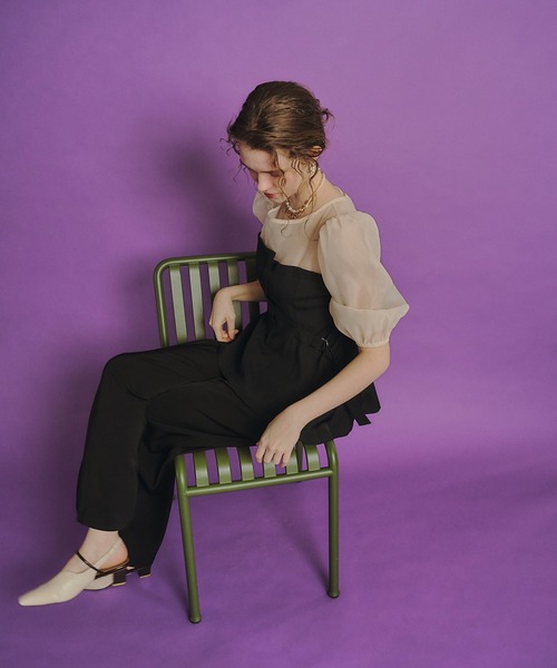 et.UNiVER（エトユニベール）の「separated pants combination