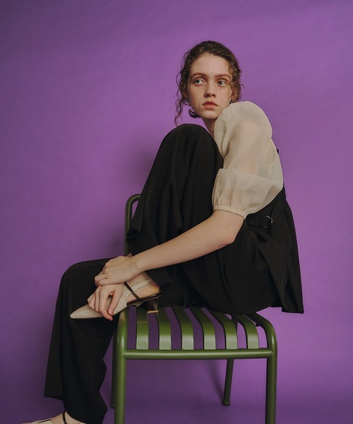 【et.UNiVER】separated pants combination et.UNiVER（エトユニベール）の「separated pants combination