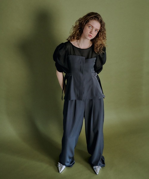 【et.UNiVER】separated pants combination et.UNiVER】separated pants combination