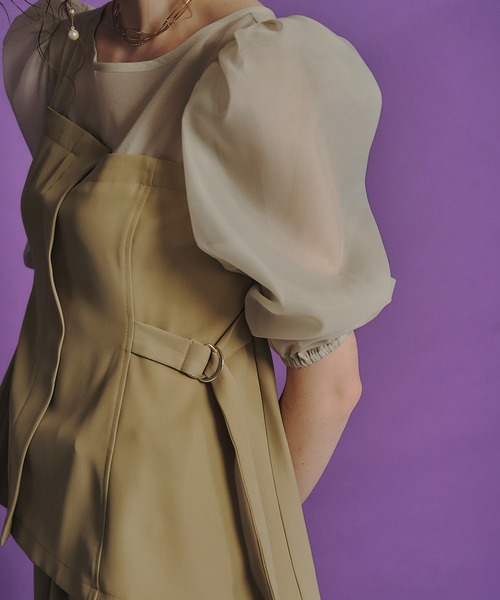 separated pants combination（パンツドレス）｜et.UNiVER（エト